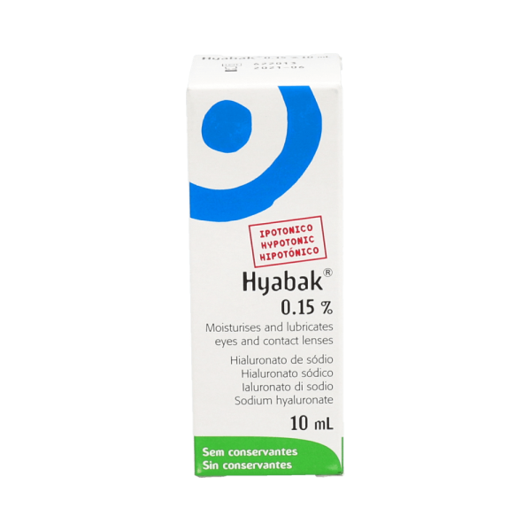Hyabak 0.15% Solución 10ml