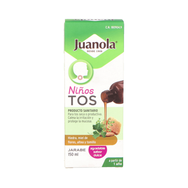 Juanola tos niños jarabe 150ml